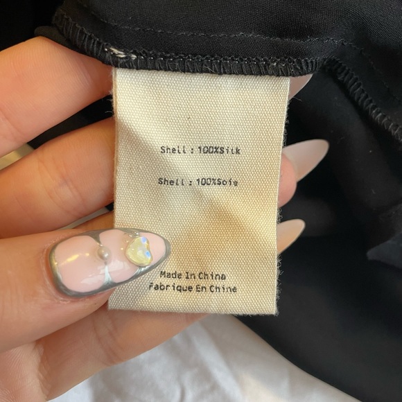 L’Agence Silk Ruffle Blouse - Picture 3 of 5